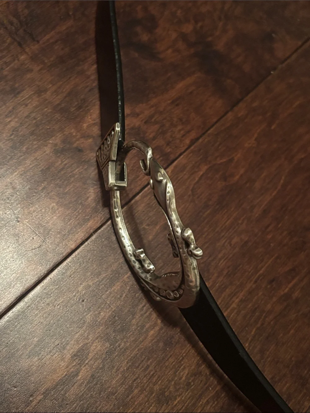 Adjustable Chicos Lizard Belt - Size Sm